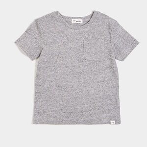 🫐3/$30 Miles the Label Organic Heather Gray Kids Short Sleeve Tee size 6m